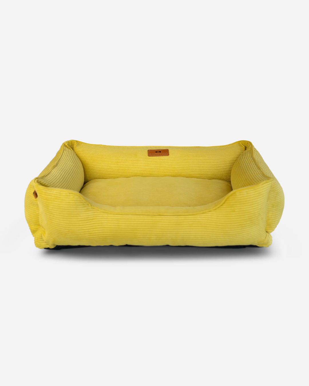 Chester &amp; Lee | Fancy Corduroy Sleeper Dog Bed Sunny Yellow