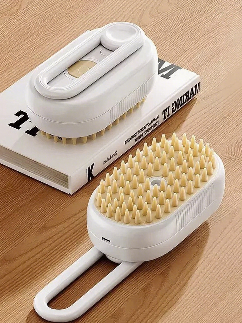 Milou &amp; Lumi 4-in-1 Steam Pet Grooming Brush