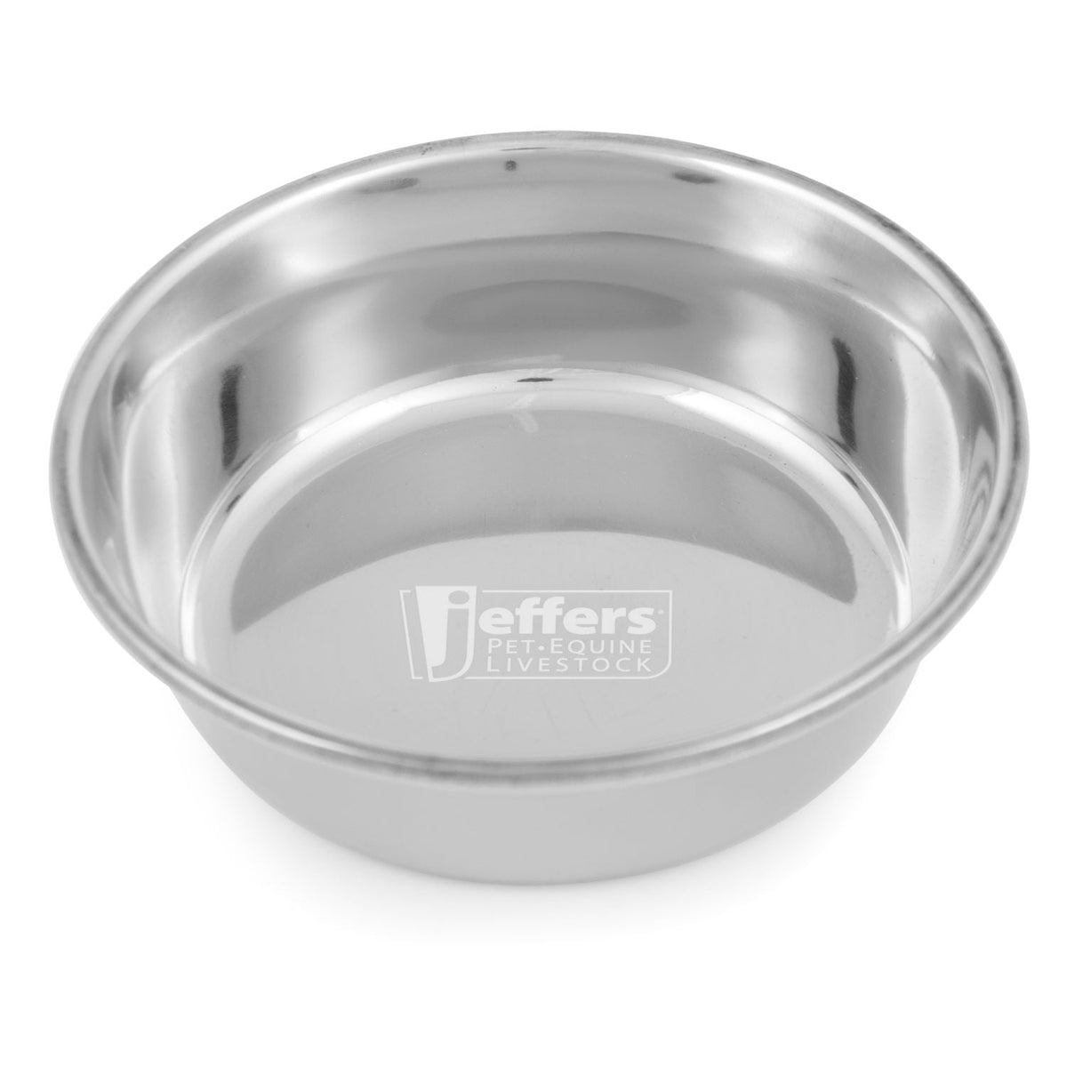 Jeffers Heavy Weight Stainless Steel Pet Bowls – Durable Pet Food &amp; Water Dish, Chew-Resistant, Dishwasher Safe