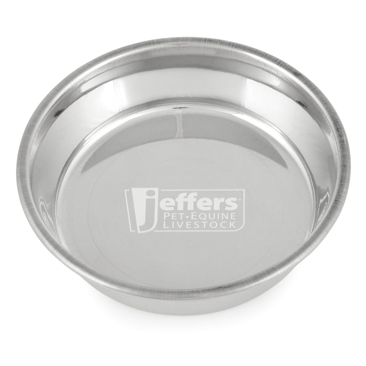 Jeffers Heavy Weight Stainless Steel Pet Bowls – Durable Pet Food &amp; Water Dish, Chew-Resistant, Dishwasher Safe