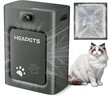 Pet Air Purifier with HEPA Filter Odor Control for Dogs &amp; Cats