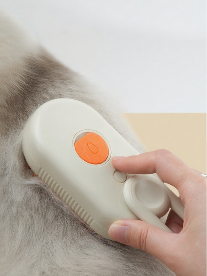 Milou &amp; Lumi 4-in-1 Steam Pet Grooming Brush