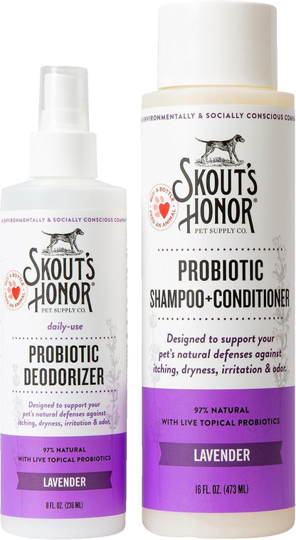 Happy Puppy Probiotic Grooming Bundle – Shampoo, Conditioner &amp; Deodorizer