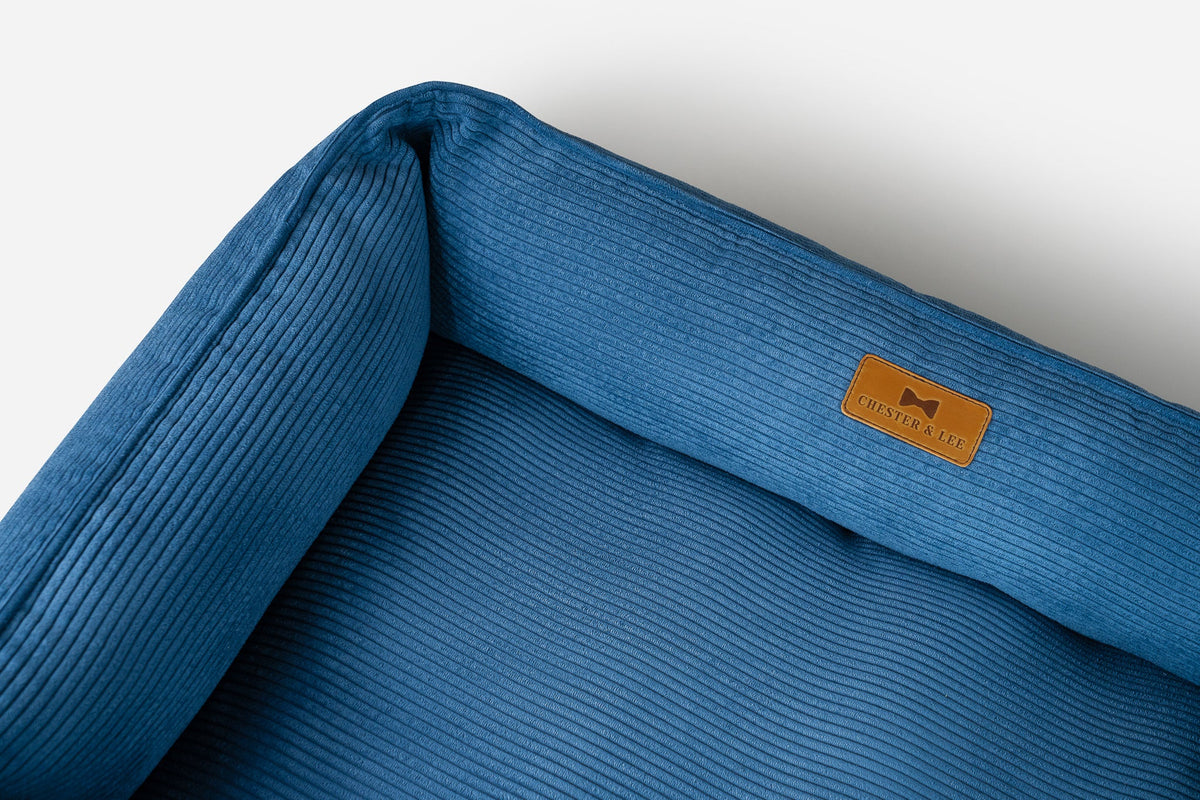 Chester &amp; Lee | Fancy Corduroy Sleeper Dog Bed