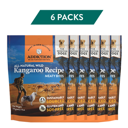 Meaty Bites Grain-free Premium Kangaroo Dog Treats
