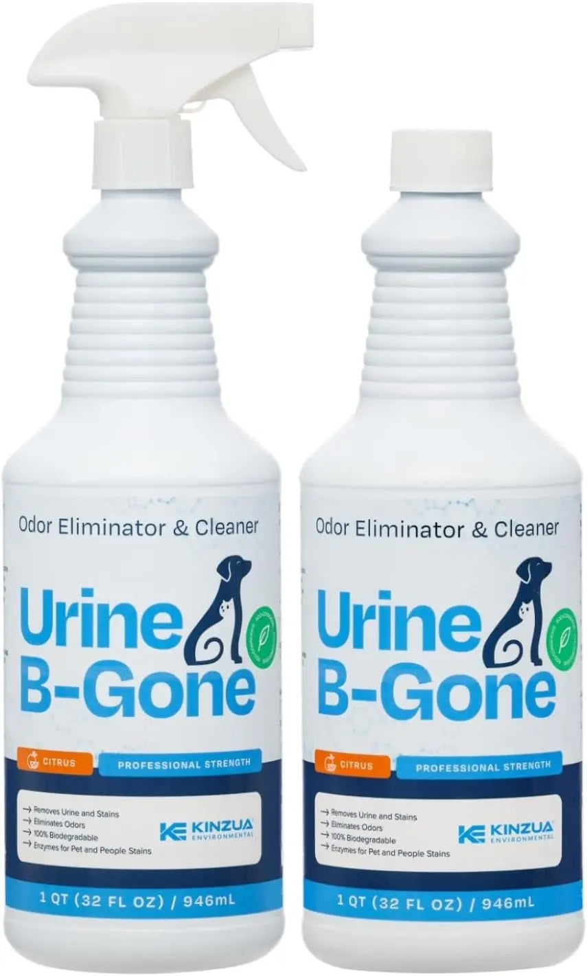Urine B-Gone Enzyme Pet Odor Eliminator &amp; Stain Remover – Lavender/Citrus Scent