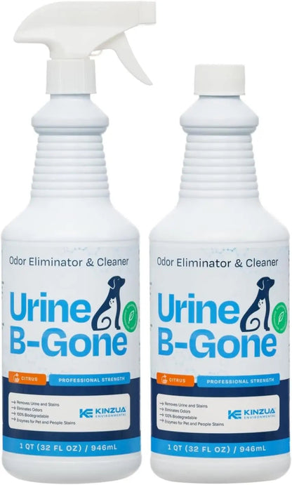 Urine B-Gone Enzyme Pet Odor Eliminator &amp; Stain Remover – Lavender/Citrus Scent