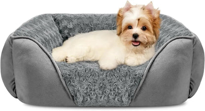 Washable Orthopedic Dog Bed – Soft Calming Pet Sofa