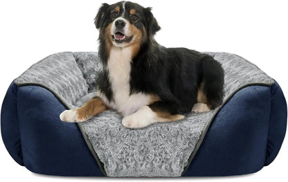 Washable Orthopedic Dog Bed – Soft Calming Pet Sofa