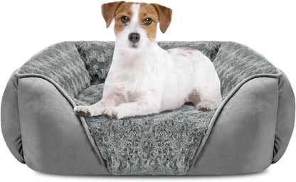 Washable Orthopedic Dog Bed – Soft Calming Pet Sofa