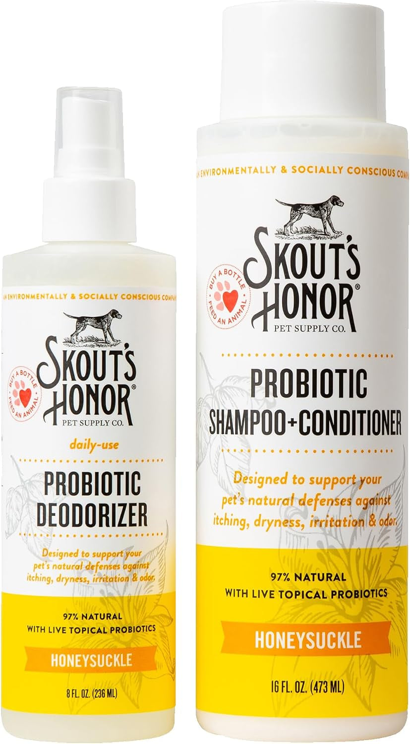 Happy Puppy Probiotic Grooming Bundle – Shampoo, Conditioner &amp; Deodorizer
