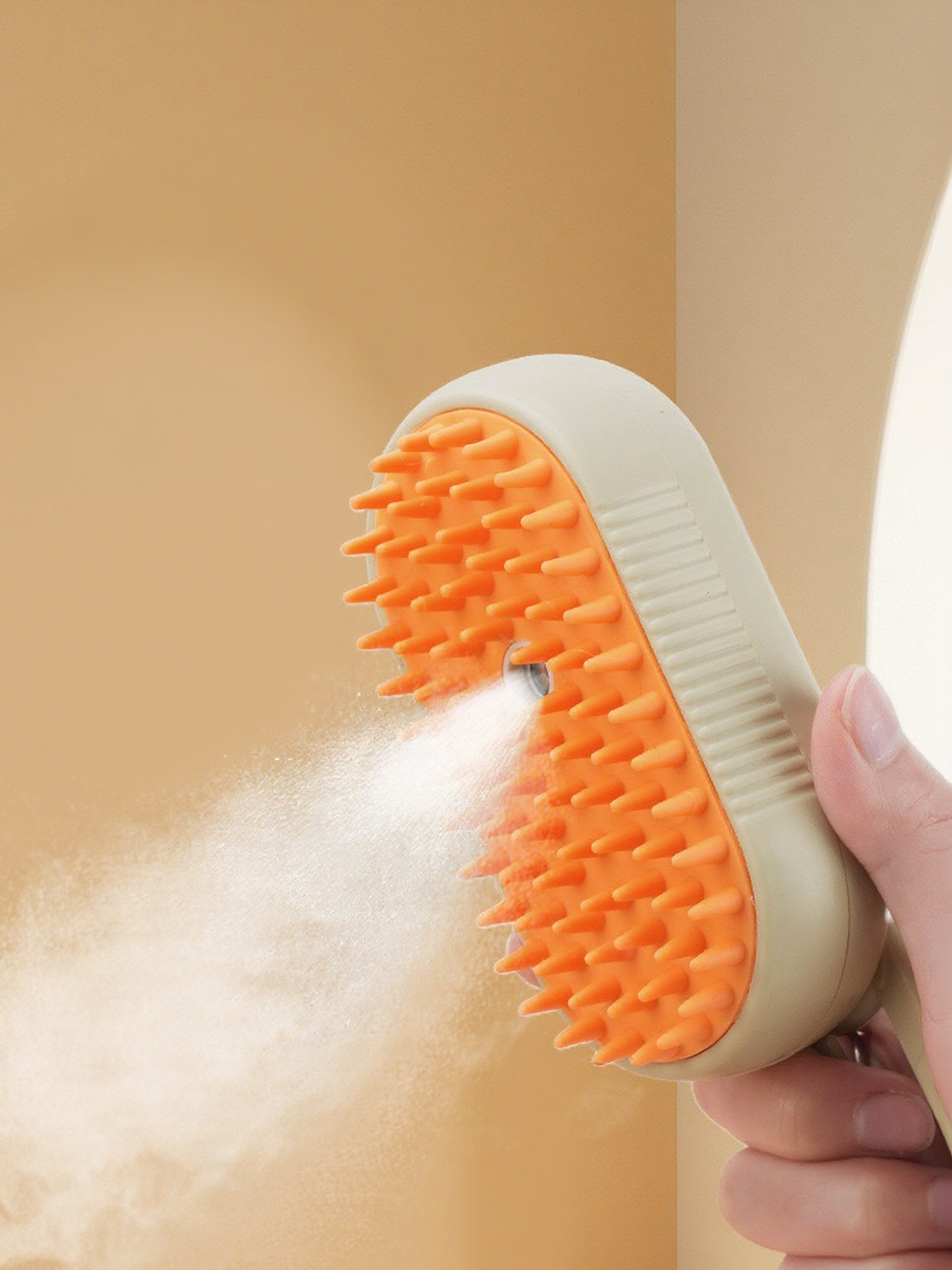 Milou &amp; Lumi 4-in-1 Steam Pet Grooming Brush