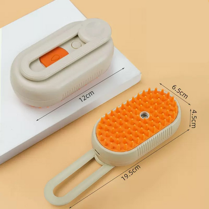 Milou &amp; Lumi 4-in-1 Steam Pet Grooming Brush