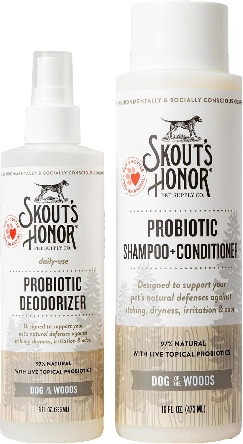 Happy Puppy Probiotic Grooming Bundle – Shampoo, Conditioner &amp; Deodorizer