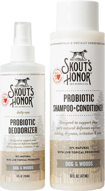 Happy Puppy Probiotic Grooming Bundle – Shampoo, Conditioner &amp; Deodorizer