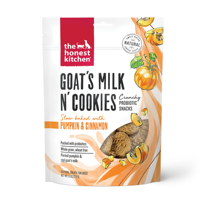 goat milk pumpkin dog treats