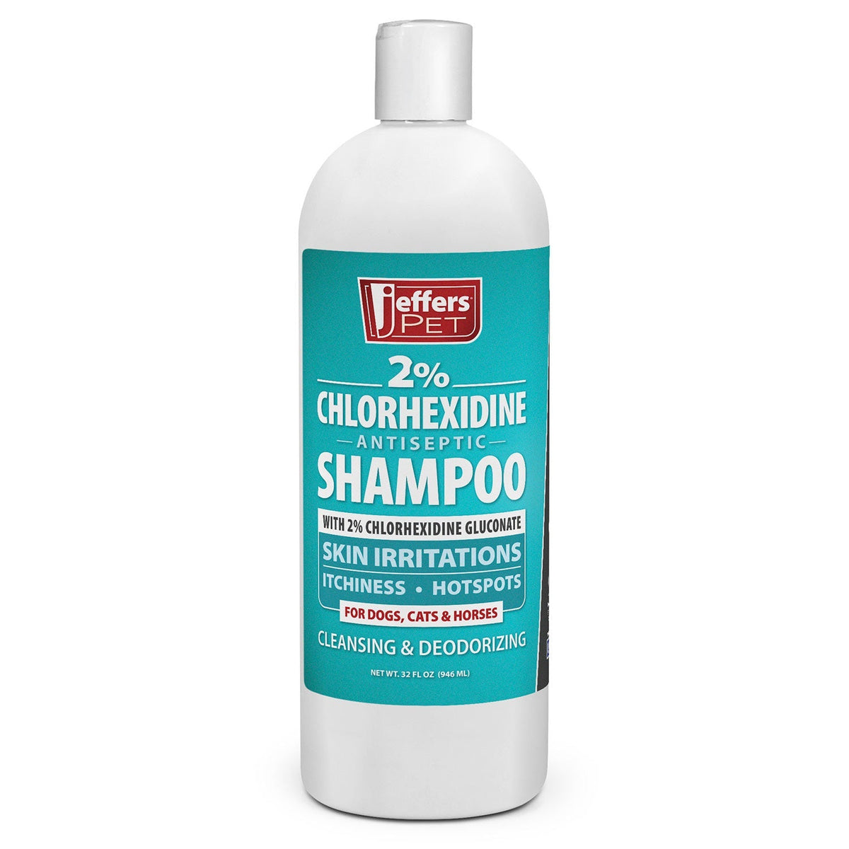Jeffers Medicated 2% Chlorhexidine Shampoo for Dogs, Cats &amp; Horses