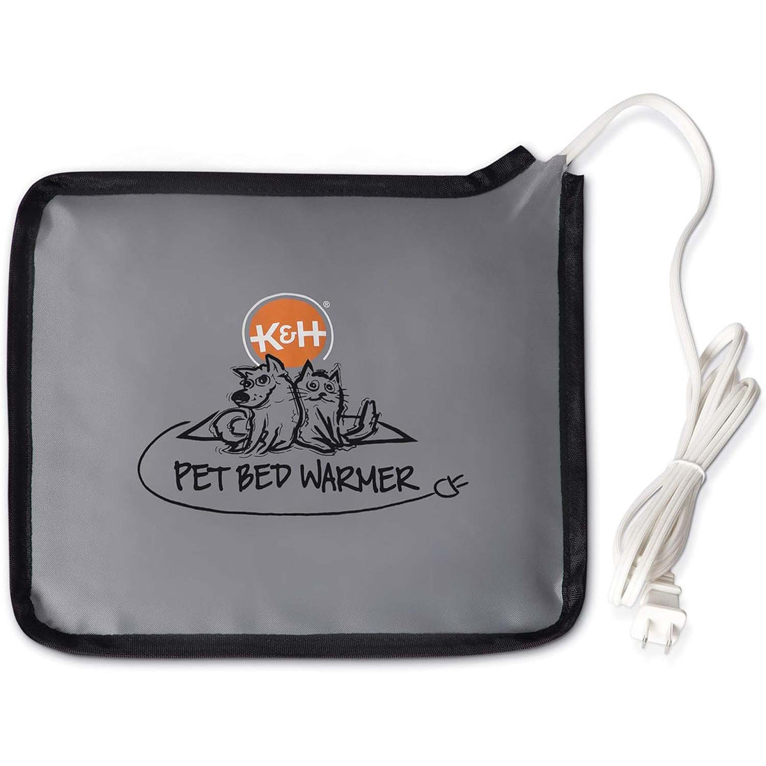 K&amp;H Pet Bed Warmer – Indoor Heated Pad for Cats &amp; Dogs, Thermostatically Controlled, Energy-Efficient, Safe for Arthritis &amp; Comfort
