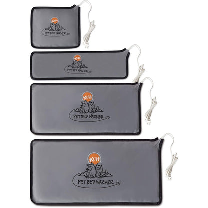 K&amp;H Pet Bed Warmer – Indoor Heated Pad for Cats &amp; Dogs, Thermostatically Controlled, Energy-Efficient, Safe for Arthritis &amp; Comfort