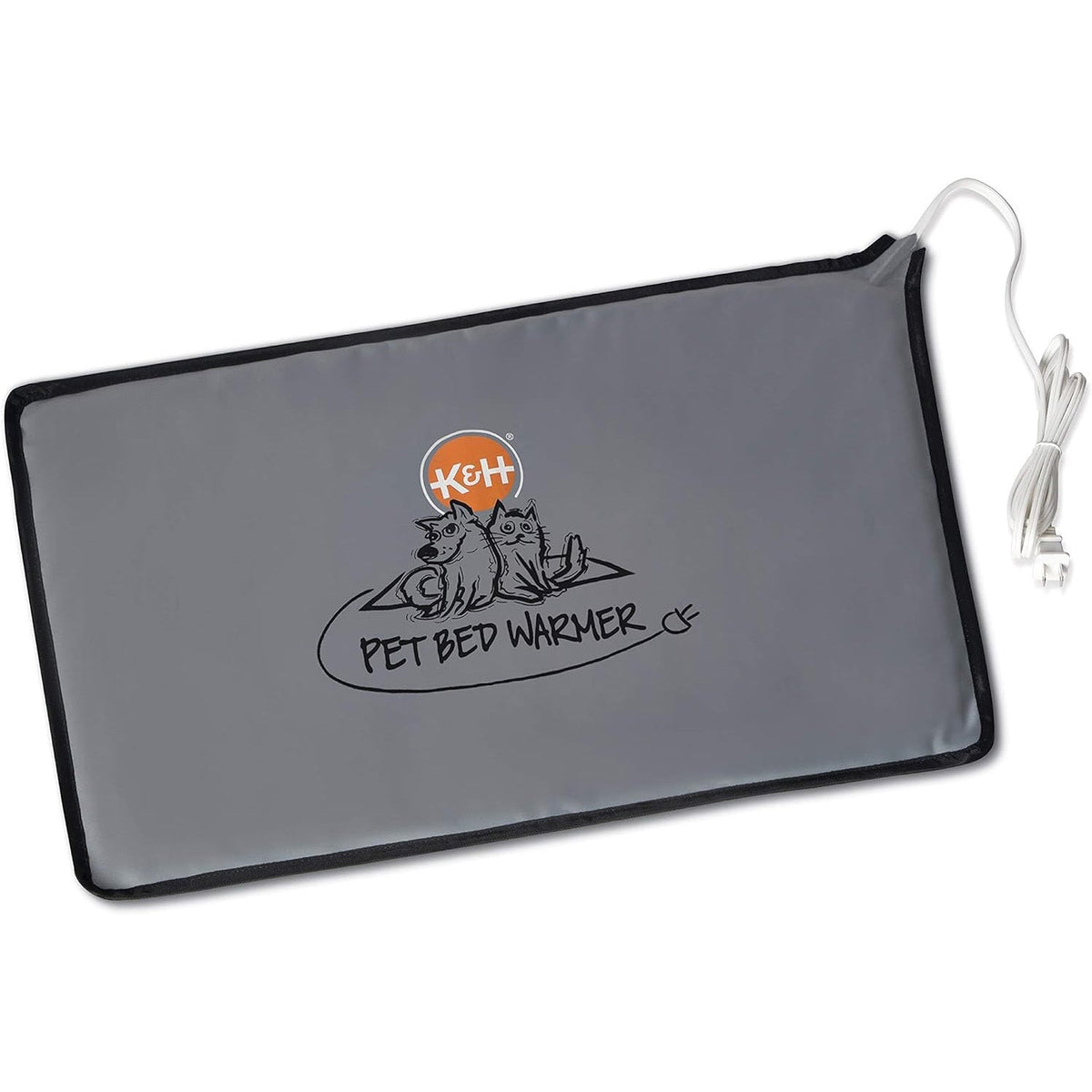 K&amp;H Pet Bed Warmer – Indoor Heated Pad for Cats &amp; Dogs, Thermostatically Controlled, Energy-Efficient, Safe for Arthritis &amp; Comfort