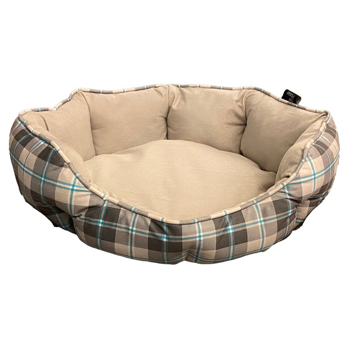 Mink Tufted Euro Cuddler Bed For Dogs &amp; Cats